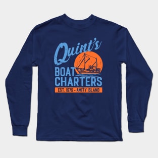 Quint's Boat Charters Long Sleeve T-Shirt